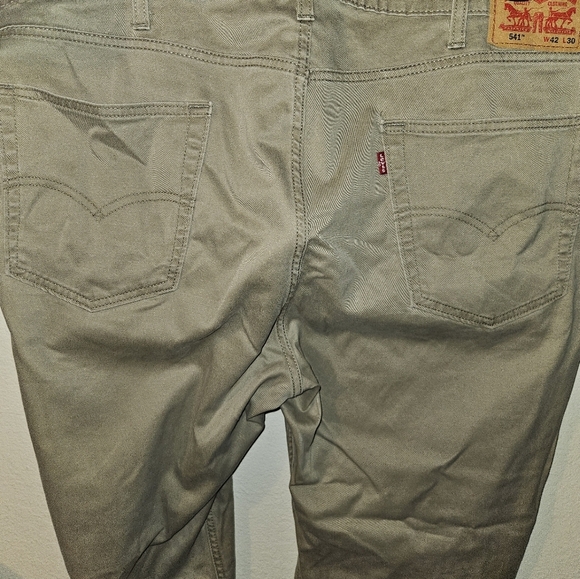 Levi Strauss Mens Tan Pants Size 42x30 - Picture 8 of 12